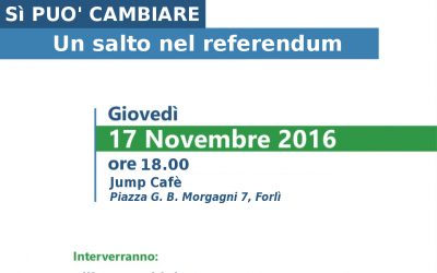 Referendum: capire la riforma con Filippo Taddei e Marco Di Maio
