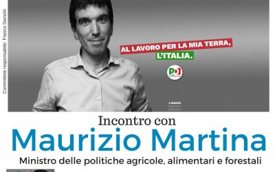 Incontro con il Ministro Maurizio Martina