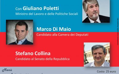 Pranzo elettorale con il ministro Giuliano Poletti