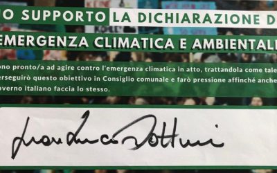Emergenza climatica, il centrosinistra: “La maggioranza consiliare di centrodestra sconfessa Zattini”