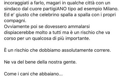 Vergognose e oscene le dichiarazioni di Francesco Lasaponora, consigliere leghista di Forlì. Uno di quelli “duri e puri”