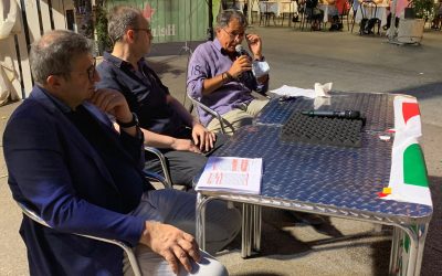 Serata di confronto alla Festa democratica di Castrocaro Terme: interventi del senatore Stefano Collina e del vicesindaco William Sanzani