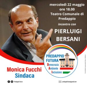 Incontro con Pier Luigi Bersani a Predappio @ Teatro Comunale