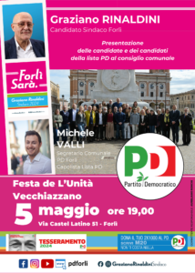 Presentazione della lista PD in consiglio comunale @ Festa de L'Unità Vecchiazzano