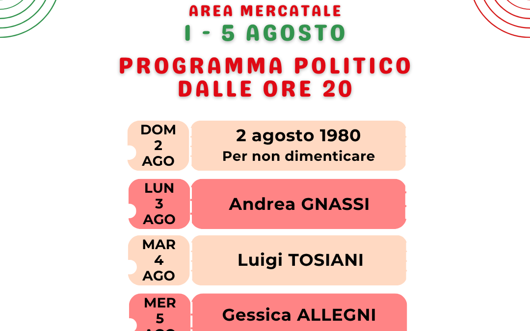 La Festa democratica e lo Spa-Party arrivano a Castrocaro
